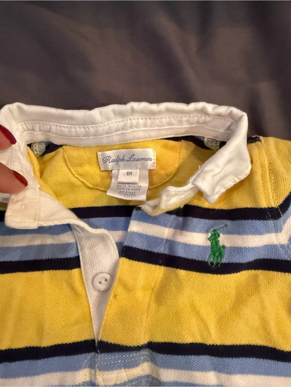 3 Ralph Lauren Onesies/ Rompers 6M